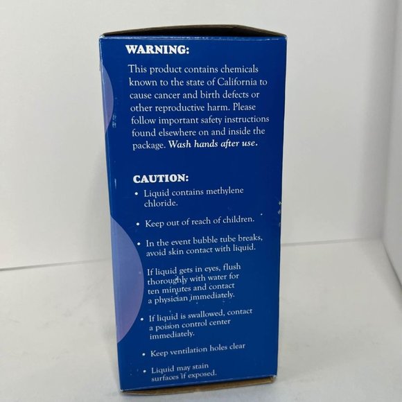 NIB: Bubblers Bubble Night Light Christmas 360 Swivel Plug In On & Off Switch - Picture 6 of 7